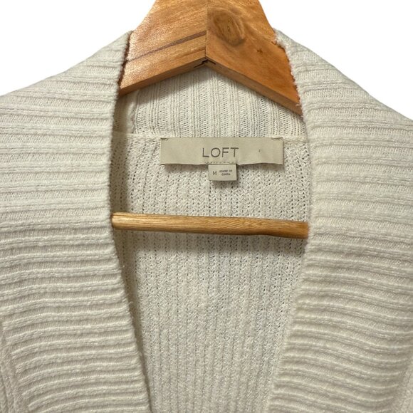 LOFT Soft Knit Pocket Cardigan - Picture 3 of 6